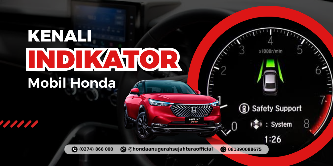 Kenali Indikator pada Dashboard Mobil Honda
