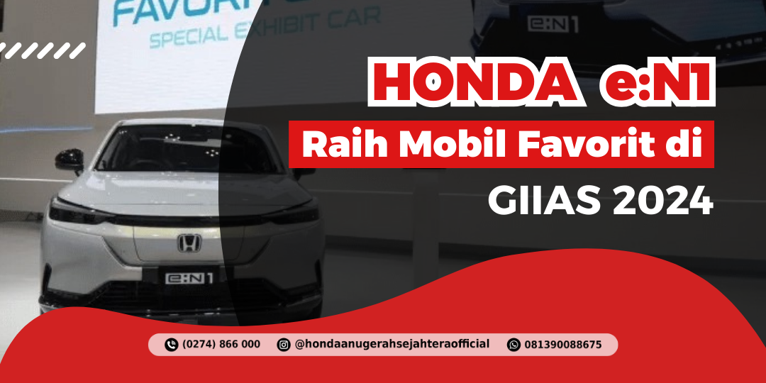 Honda e:N1 Raih Mobil Terfavorit di GIIAS 2024