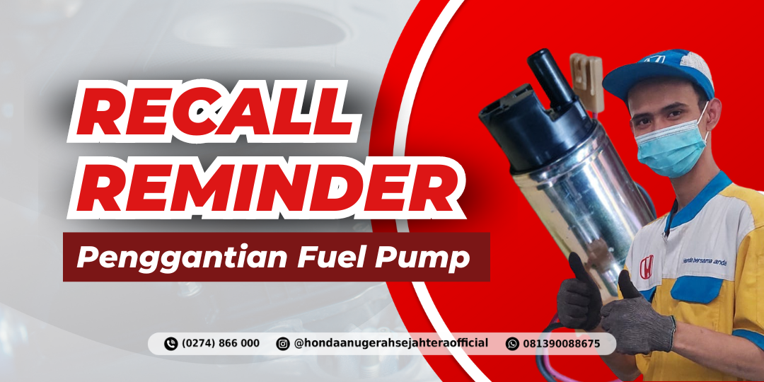 Honda Ingatkan Konsumen untuk Penggantian Fuel Pump