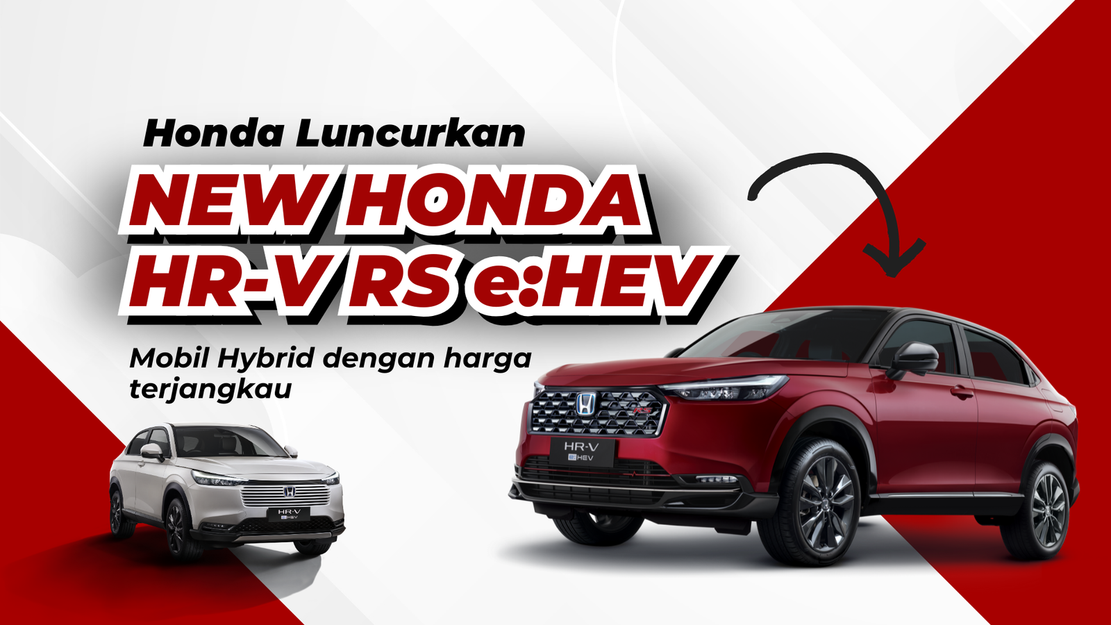 Honda Luncurkan New Honda HR-V RS e:HEV, Mobil Hybrid dengan Harga Terjangkau