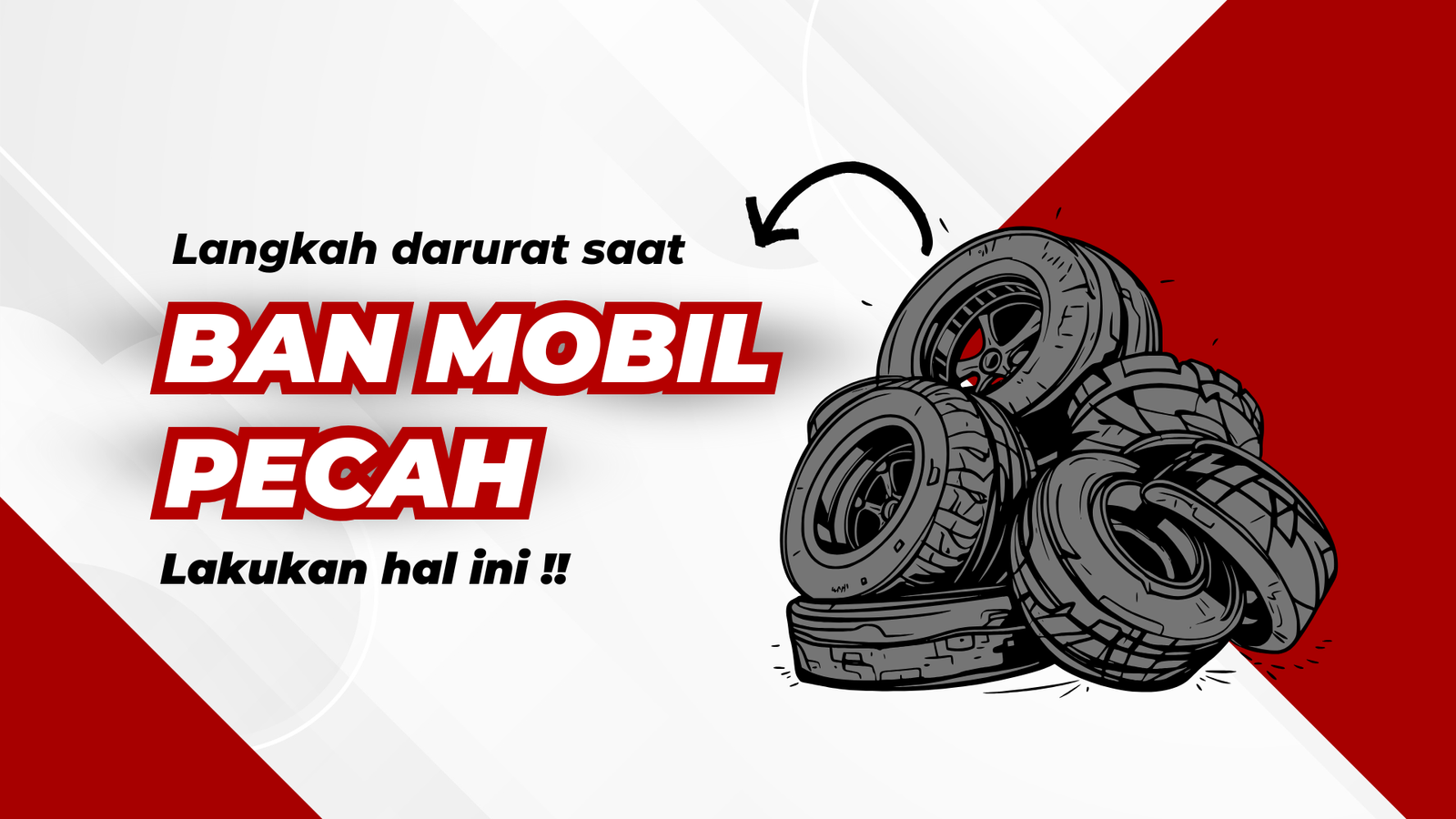 Langkah Darurat saat Ban Mobil Pecah di Jalan, Lakukan Hal Ini