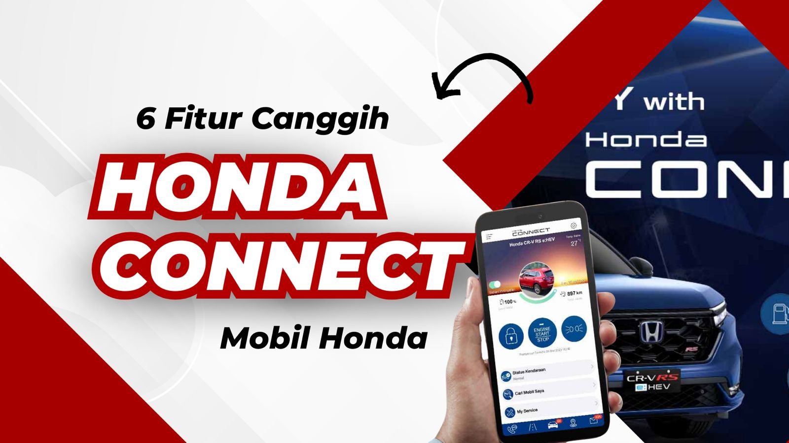 6 Fitur Canggih Honda Connect Pada Mobil Honda