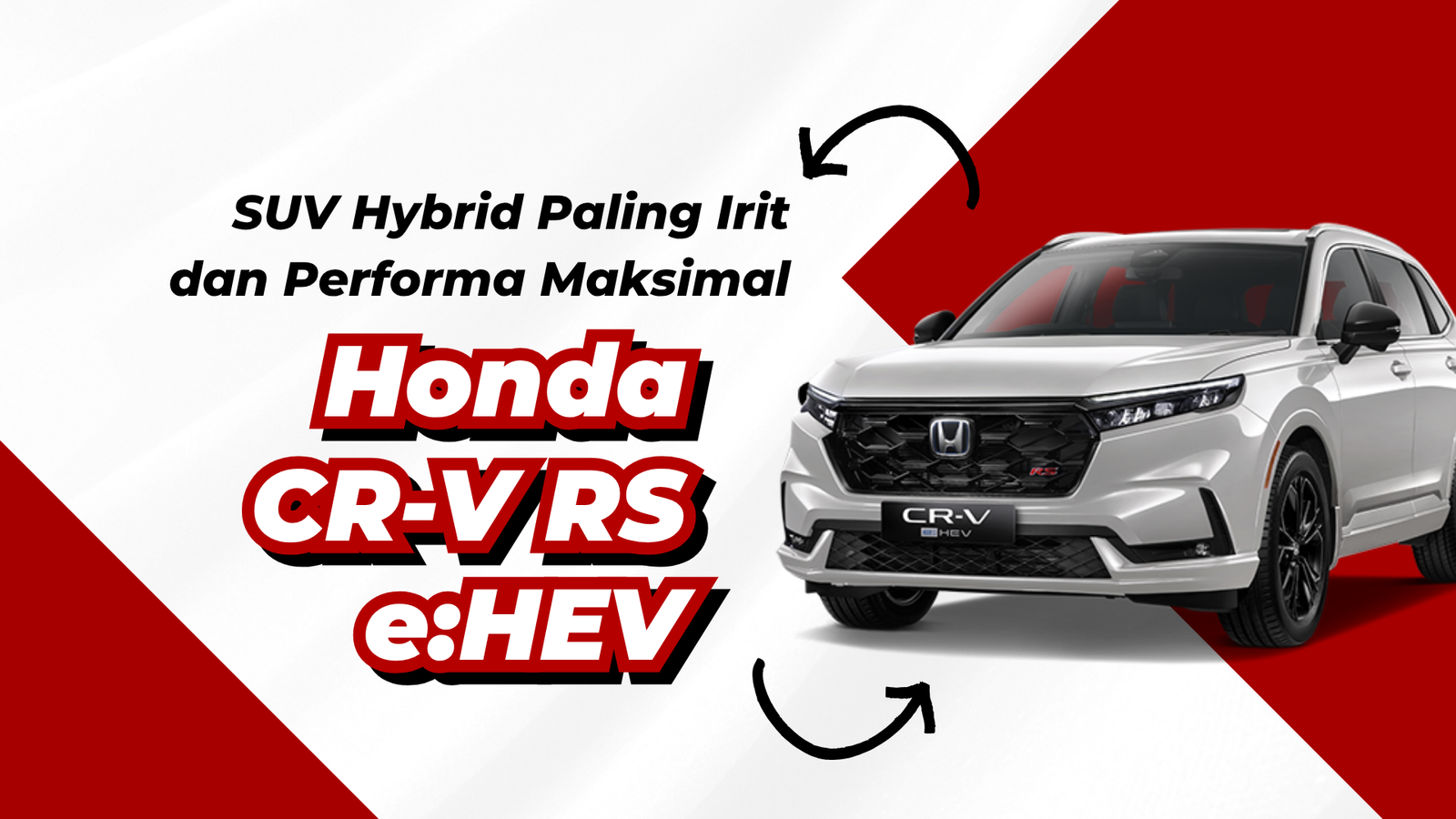 Honda CR-V RS E:HEV, Pilihan SUV Hybrid yang Irit Performa Maksimal