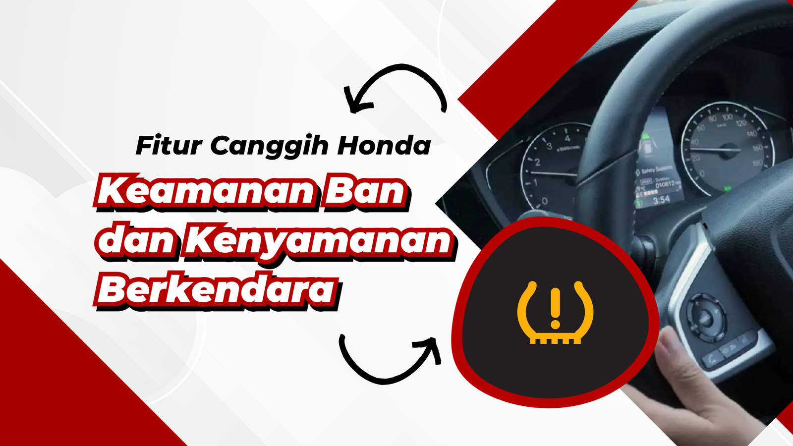 Tire Pressure Monitoring System (TPMS): Fitur Canggih Honda untuk Keamanan Ban dan Kenyamanan Berkendara