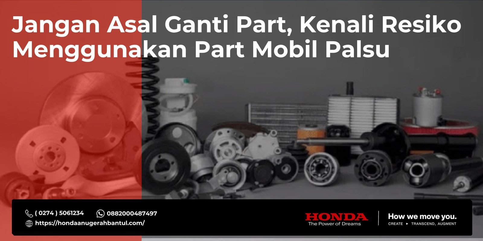 Bahaya Menggunakan Sparepart Palsu : Kenali Risikonya Sebelum Terlambat