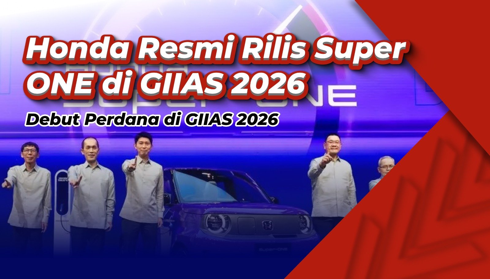 Honda Resmi Rilis Honda Super ONE di GIIAS 2026, Berikut Spesifikasinya