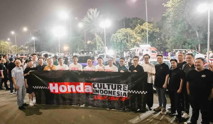 Honda Gelar Honda Culture Indonesia Night Meet Up, Perkuat Jaringan Komunitas